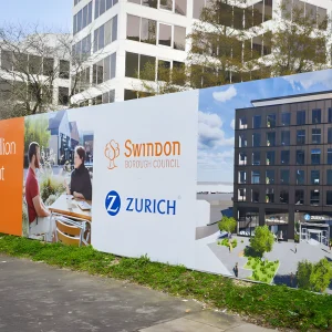 Printed Hoarding Panels