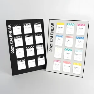 Printed Strut Card Calendars