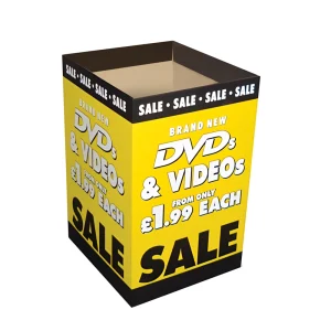 Custom Printed Dump Bin
