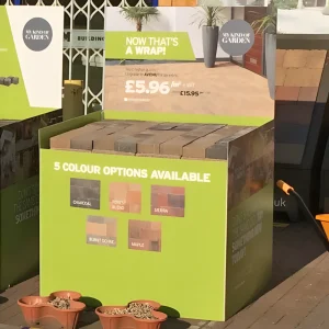 Custom Printed Pallet Display Wrap