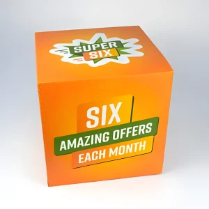Custom printed display cide