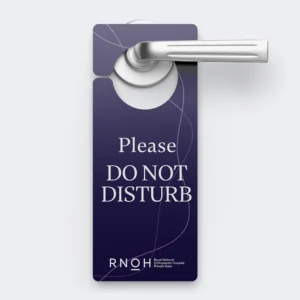 Eco Friendly Door Hanger Printing