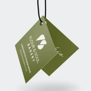 Folded Swing Tags