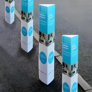 Printed Triangular Bollard-Covers