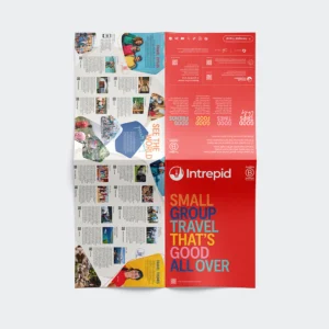 Cross Fold Leaflet Printing