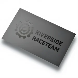 Spot UV business cards