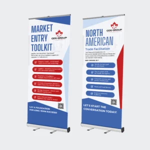 Budget Double Sided Roller Banner