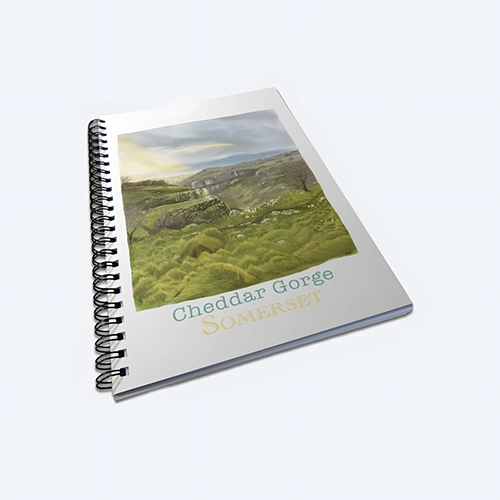 A5 Size Wirobound-Notepad