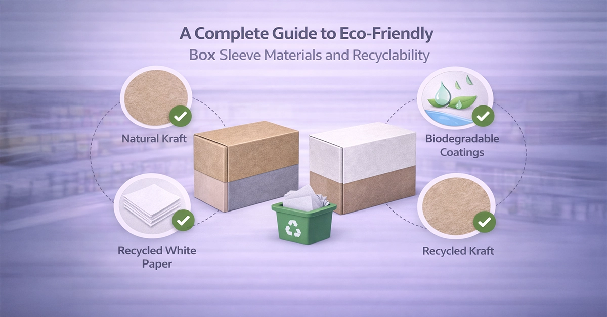 A Complete Guide to Eco-Friendly Box Sleeve Materials and Recyclability