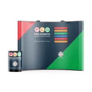 Curved Exhibition Stand