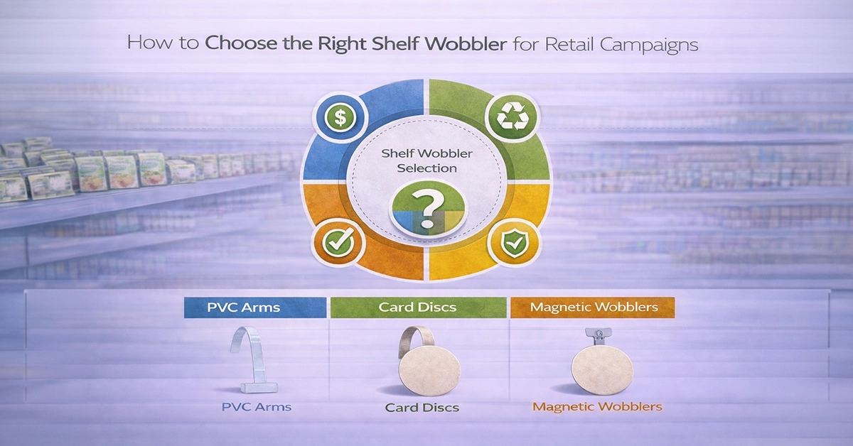 How to Choose the Right Shelf Wobbler for Retail Campaigns: A Complete UK Guide