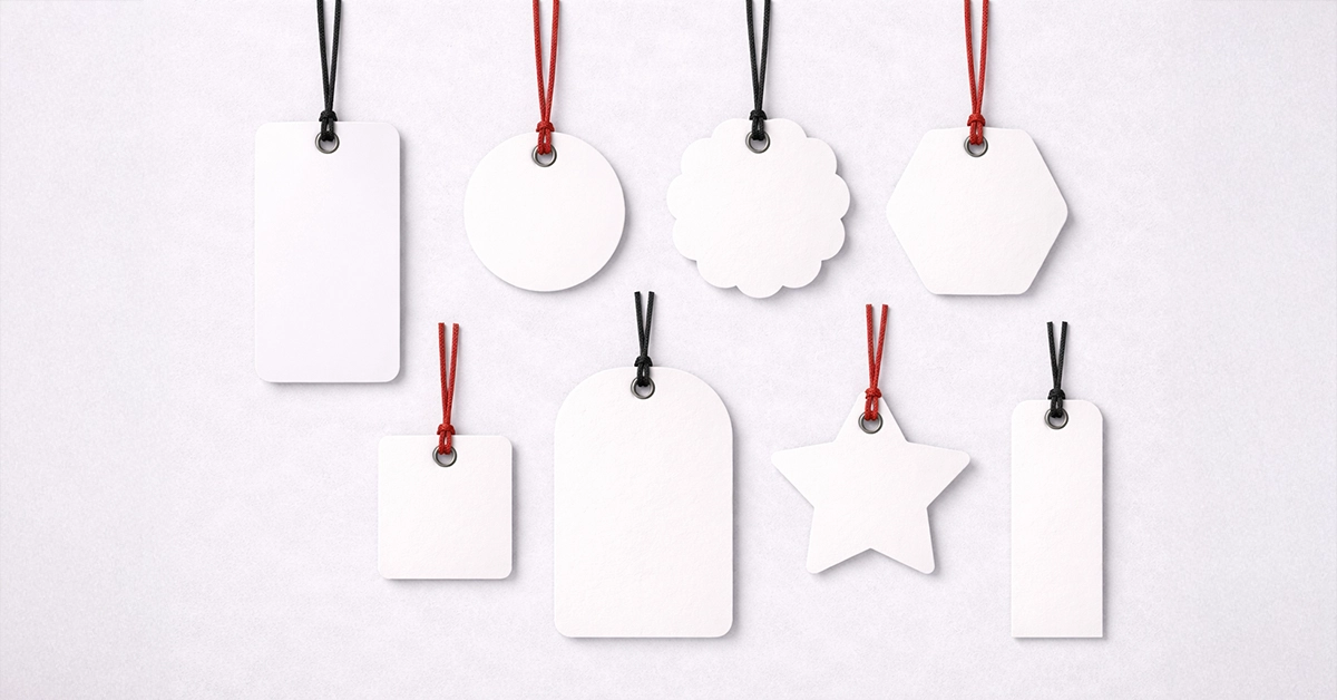 A Complete Guide to Swing Tag Sizes, Shapes, and Die-Cut Options