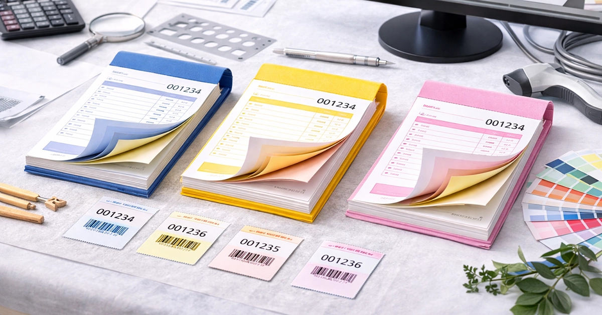 Artwork Setup for NCR Jobs: Numbering, Tear-Offs, Barcodes and Layout Best Practice