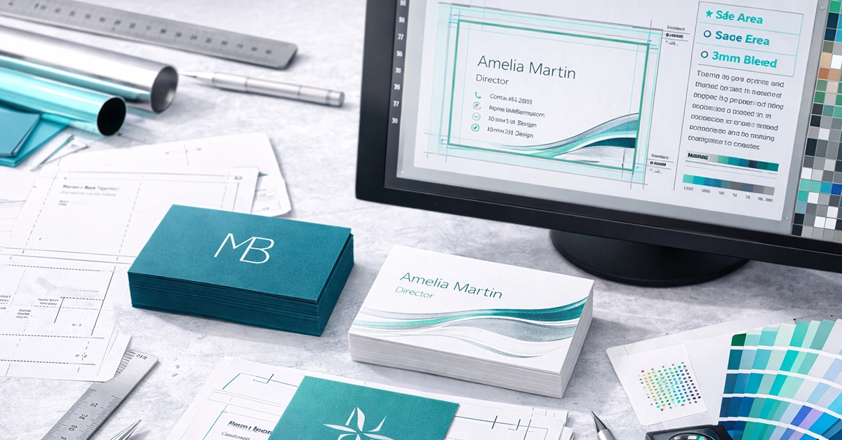 How to Prepare Print-Ready Artwork for Professional Business Cards (UK Guide)