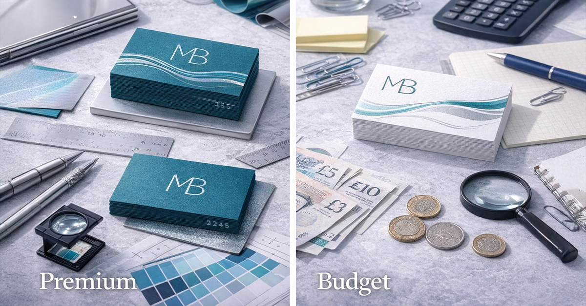 Premium vs Budget Business Cards: Which Is Right for Your Business?