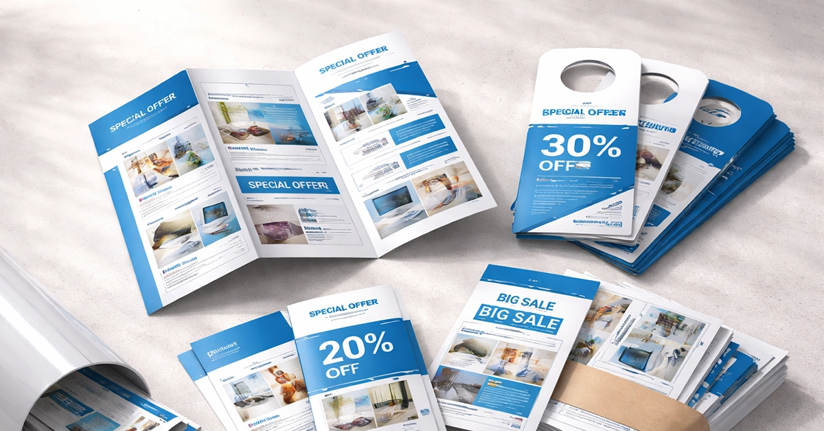 Retail Leaflet Formats Explained: The Best Options for In-Store Promotions and Door Drops