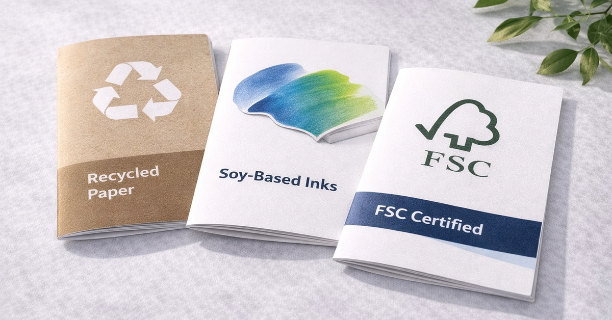Sustainable Booklet Printing Options for UK Businesses: A Practical Guide to Eco-Friendly Print