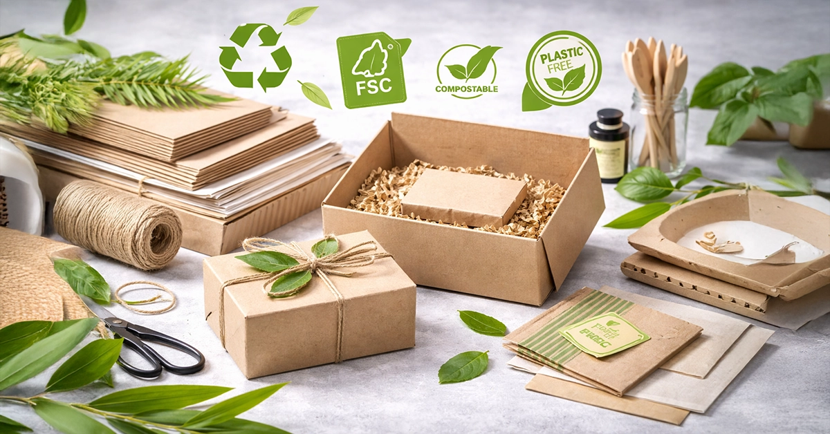 Sustainable Packaging Explained: Materials, Certifications, and Disposal Guidance for UK Businesses